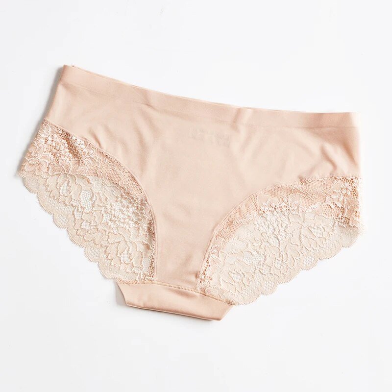 1 Pcs Panties For Woman Seamless Underwear Sexy Lace Briefs Solid Female Panties Underwear Women Sexy Lace Lingerie - Sellinashop1 Pcs Panties For Woman Seamless Underwear Sexy Lace Briefs Solid Female Panties Underwear Women Sexy Lace Lingerie