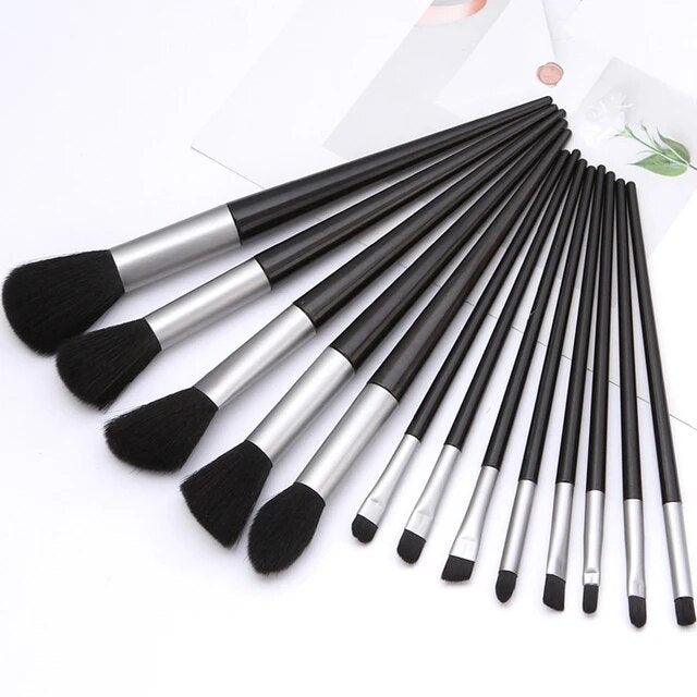 13pcs Soft Makeup Brushes Set Eyeliner Eye Shadow Brush Cosmetic Foundation Blush Powder Blending Beauty Makeup Tool Maquiagem - Sellinashop13pcs Soft Makeup Brushes Set Eyeliner Eye Shadow Brush Cosmetic Foundation Blush Powder Blending Beauty Makeup Tool Maquiagem