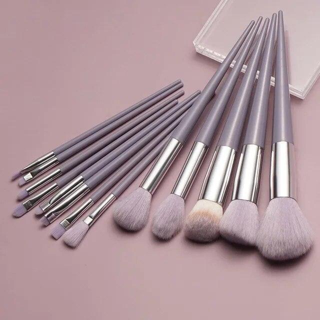 13pcs Soft Makeup Brushes Set Eyeliner Eye Shadow Brush Cosmetic Foundation Blush Powder Blending Beauty Makeup Tool Maquiagem - Sellinashop13pcs Soft Makeup Brushes Set Eyeliner Eye Shadow Brush Cosmetic Foundation Blush Powder Blending Beauty Makeup Tool Maquiagem