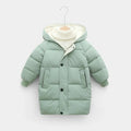 2-12Y Kids Children's Down Outerwear Winter Clothes Teen Boys And Girls , Thicken Warm Long Jackets - Sellinashop2-12Y Kids Children's Down Outerwear Winter Clothes Teen Boys And Girls , Thicken Warm Long Jackets