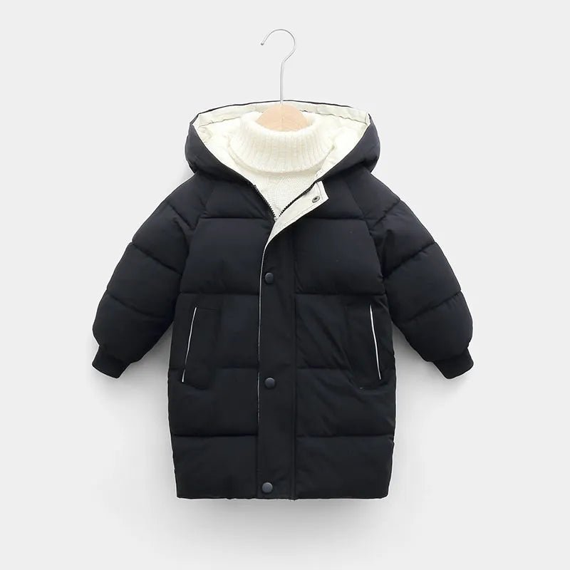 2-12Y Kids Children's Down Outerwear Winter Clothes Teen Boys And Girls , Thicken Warm Long Jackets - Sellinashop2-12Y Kids Children's Down Outerwear Winter Clothes Teen Boys And Girls , Thicken Warm Long Jackets