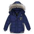 2-6 Years Autumn Winter Boys Jacket Warm Fur Collar Fashion Baby Girls Coat Hooded Zipper Outerwear Birthday Gift Kids Clothes - Sellinashop2-6 Years Autumn Winter Boys Jacket Warm Fur Collar Fashion Baby Girls Coat Hooded Zipper Outerwear Birthday Gift Kids Clothes