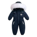 -30 degree Winter Ski Suit Plus Velvet Baby