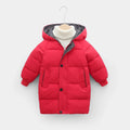 2-12Y Kids Children's Down Outerwear Winter Clothes Teen Boys And Girls , Thicken Warm Long Jackets - Sellinashop