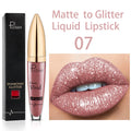 Matte Glitter Liquid Lipsticks Diamond Shiny Lip Gloss Waterproof Long Lasting Pearl Lipgloss Women Lip Tint Makeup Maquillaje - Sellinashop
