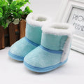 Autumn Winter Warm New born Boots 1 Year baby Girls Boys Shoes Toddler Soft Sole Fur Snow Boots 0-18M - Sellinashop