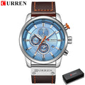 Top Brand Luxury Chronograph Quartz Watch Men Sports Watches Military Army Male Wrist Watch - Sellinashop