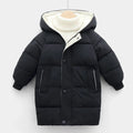 Kids Coats Baby Boys Jackets Fashion Warm Girls Hooded Snowsuit For 3-10Y Teen Children Thick Long Outerwear Kids Winter Clothes - Sellinashop