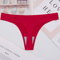 Women ruffles Underwear Invisible Seamless T Panties G-String Female Sexy Thongs Intimates Lingerie Ladies Briefs 1pcs dzk18 - Sellinashop