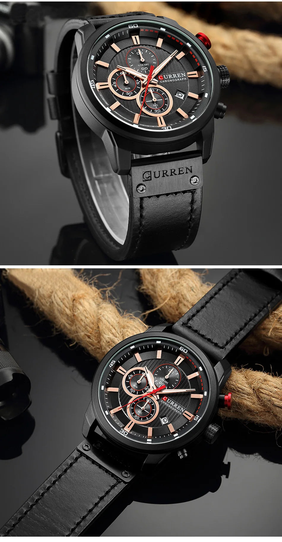 Top Brand Luxury Chronograph Quartz Watch Men Sports Watches Military Army Male Wrist Watch - Sellinashop