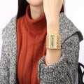 G&D Watch For Women Quartz Analog Casual Watch Gold Watch Quartz Simple . Feminine - Sellinashop