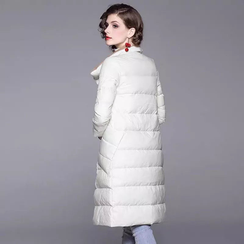 Women's Jacket Coats Turtleneck Long