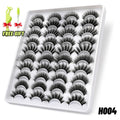 Eyelashes 3D Mink Lashes Fluffy Soft Wispy Natural Cross Eyelash Extension Reusable Lashes Mink False Eyelashes Makeup - Sellinashop