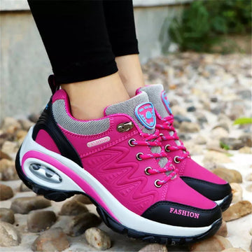 Autumn Air Cushions Women Sneakers Platform Sport Shoes Women's Tennis for Running Women's Sports Sneakers Red Trainers - Sellinashop