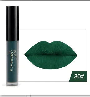 Lip Gloss 26 Colors Nude Matte Liquid Lipstick Mate Waterproof Long Lasting Moisturizing Lipgloss Lip Makeup Cosmetics - Sellinashop