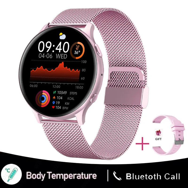 2023 New Bluetooth Call Smart Watch Women Men 1.32 " AMOLED 360*360 HD Pixel Display Smartwatch Ladies Woman For Xiaomi Huawei - Sellinashop