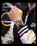 Men Watch Foxbox Brand Luxury Waterproof Quartz Wristwatch For Men Date Sport Silicone Clock Male Watches - Sellinashop