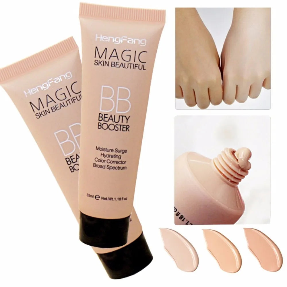 3colors Cream Liquid Face Base Foundation Long Lasting Waterproof Cover Acne Spot Korean Makeup Concealer Cosmetic - Sellinashop