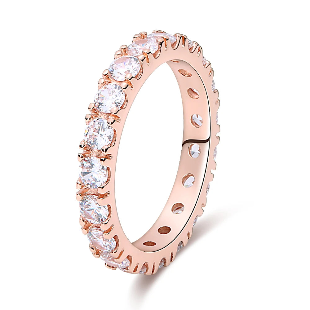 Love Heart Bagues Pour Femme Anniversary Aliança De Casamento Fit 925 Original Disney Jewelry - Sellinashop