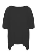 Plus Size Loose Batwing Sleeve Elegant Summer Cape Blouse Women 3/4 Sleeve Casual Work Office Tunic Tops Large Size Clothing 7XL - Sellinashop