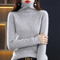 Wool Cashmere Sweater Women's with Long Sleeve