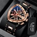 Triangle Men Watch Sport Army Mens Watches Luxury Waterproof Quartz Clock Man Chronograph Military Wristwatch - Sellinashop