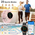 Sport Smart Watch Women Bluetooth Call Smartwatch IP68 Waterproof Fitness Tracker Heart Rate for Xiaomi IOS Android - Sellinashop