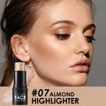 FOCALLURE Waterproof Shimmer Face Bronzer Highlighters Glitter Corrector Contour Illuminator Stick Creamy Blush Makeup Cosmetics - Sellinashop