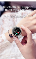 Luxury Smart Watches For Women Bluetooth Call Connected Phone Women Watch Health Monitor Sports Smartwatch 2023 Women Gift - Sellinashop