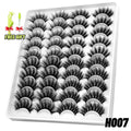 Eyelashes 3D Mink Lashes Fluffy Soft Wispy Natural Cross Eyelash Extension Reusable Lashes Mink False Eyelashes Makeup - Sellinashop