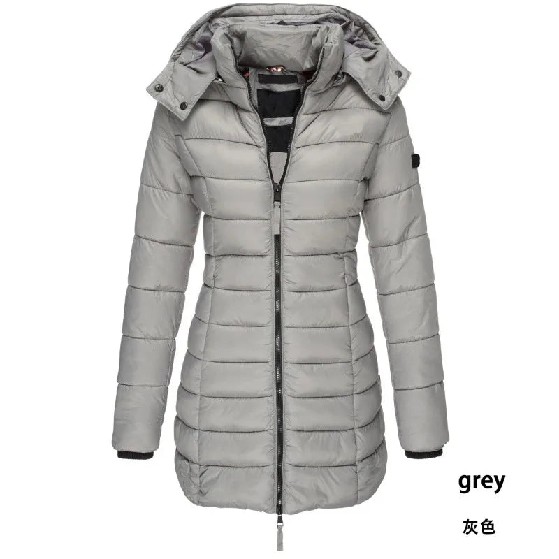 Women's Long Thickened Warm Jacket Coat Down Jacket - Sellinashop