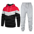 Men's Sportswear Fashion Casual Spring And Autumn Combination with Hoodie Pants Two-piece Suit - Sellinashop