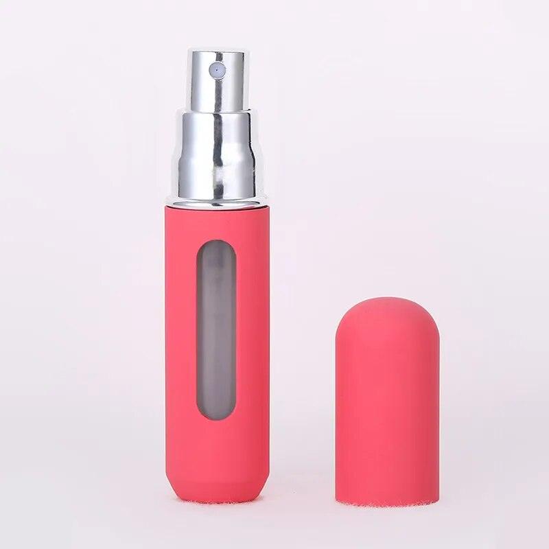 5ml Mini Perfume Atomizer Portable Liquid Container For Cosmetics Traveling Aluminum Spray Empty Refillable Spray Bottle - Sellinashop