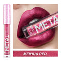 Metallic Matte Liquid Lipstick Waterproof Long Lasting Non-Stick Cup Matte Shimmer Glitter Lip Gloss Women Lips Makeup 12 Colors - Sellinashop