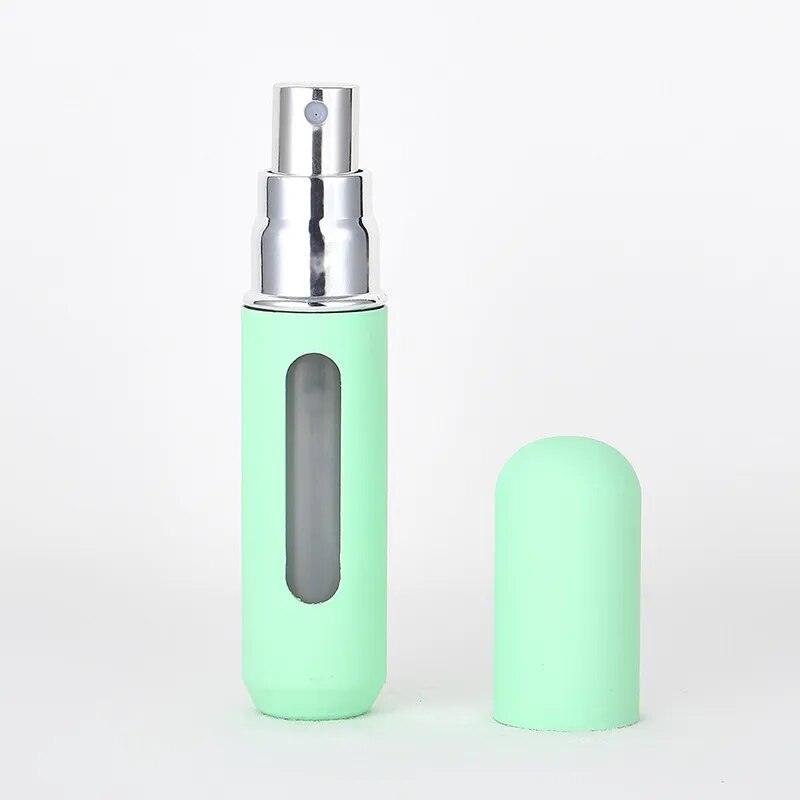 5ml Mini Perfume Atomizer Portable Liquid Container For Cosmetics Traveling Aluminum Spray Empty Refillable Spray Bottle - Sellinashop