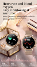 Luxury Smart Watches For Women Bluetooth Call Connected Phone Women Watch Health Monitor Sports Smartwatch 2023 Women Gift - Sellinashop