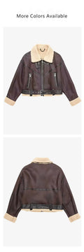 Autumn/Winter New Women's Wear New Fashion Casual Versatile Double sided Short Jacket Coat - Sellinashop