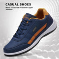 Fashion Casual Shoes Mens Outdoor Tennis Sneakers Lightweight Comfortable Lace Up PU Trainer Size Smaller Than Normals for Men - Sellinashop