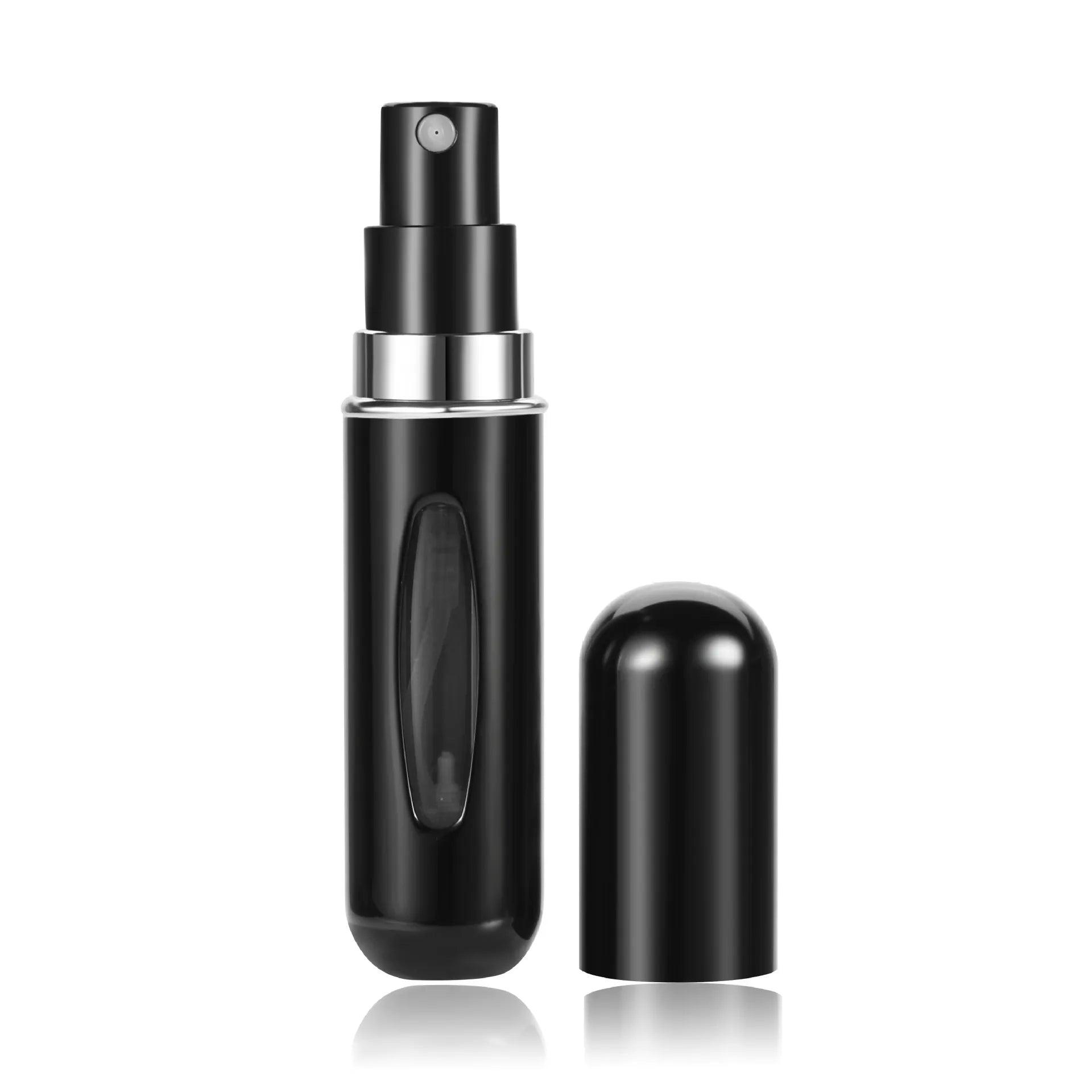 5ml Mini Perfume Atomizer Portable Liquid Container For Cosmetics Traveling Aluminum Spray Empty Refillable Spray Bottle - Sellinashop