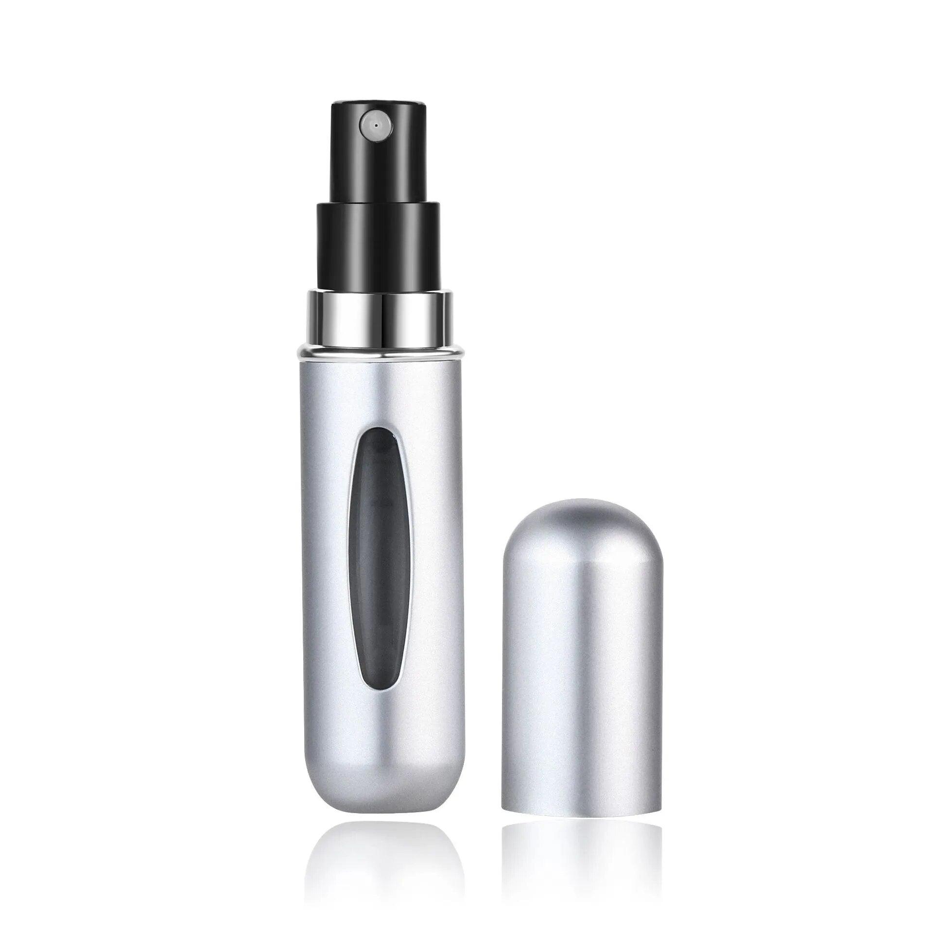 5ml Mini Perfume Atomizer Portable Liquid Container For Cosmetics Traveling Aluminum Spray Empty Refillable Spray Bottle - Sellinashop