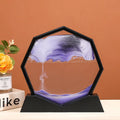 Moving Sand Art Picture Octagonal Glass 3D Deep Sea Sandscape In Motion Flowing Sand Frame Sand Painting Home Decor - Sellinashop