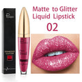 Matte Glitter Liquid Lipsticks Diamond Shiny Lip Gloss Waterproof Long Lasting Pearl Lipgloss Women Lip Tint Makeup Maquillaje - Sellinashop