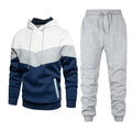 Men's Sportswear Fashion Casual Spring And Autumn Combination with Hoodie Pants Two-piece Suit - Sellinashop