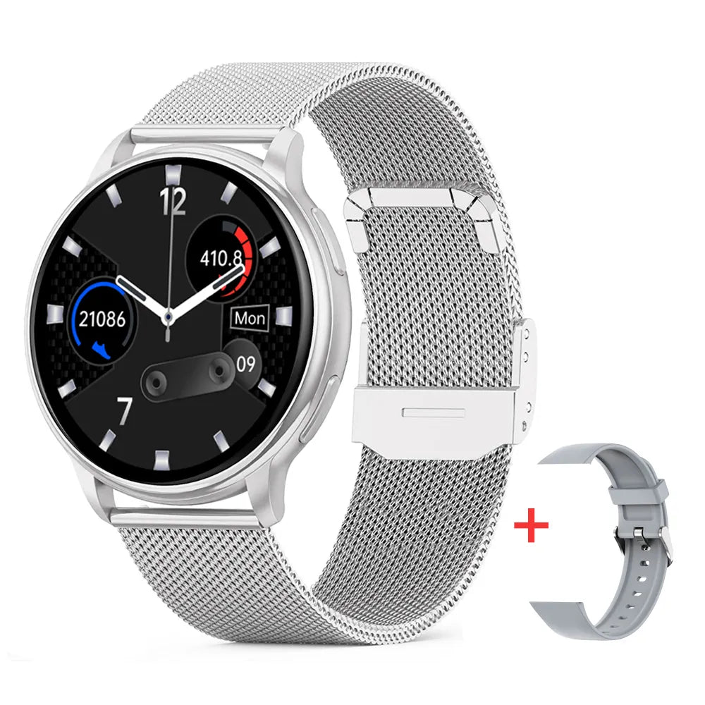 2023 Bluetooth Call Smart Watch Women Custom Dial Watches Men Sport Fitness Tracker Heart Rate Smartwatch For Android IOS - Sellinashop