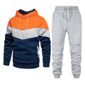 Men's Sportswear Fashion Casual Spring And Autumn Combination with Hoodie Pants Two-piece Suit - Sellinashop