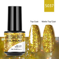 7ML Gel Nail Polish Colorful Glitter UV Nail Gel Vernis Semi Permanent Gel For Manicure Soak off Varnishes Nail Art - Sellinashop