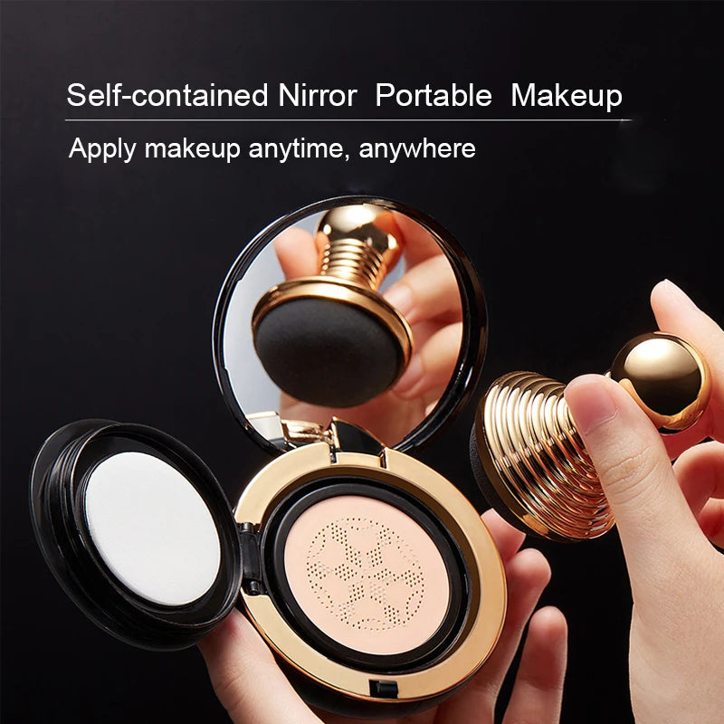 Concealer Mushroom Head Air Cushion BB Cream Women's Brightening Foundation Natural Moisturizing Whitening Makeup Base Makeup - Sellinashop