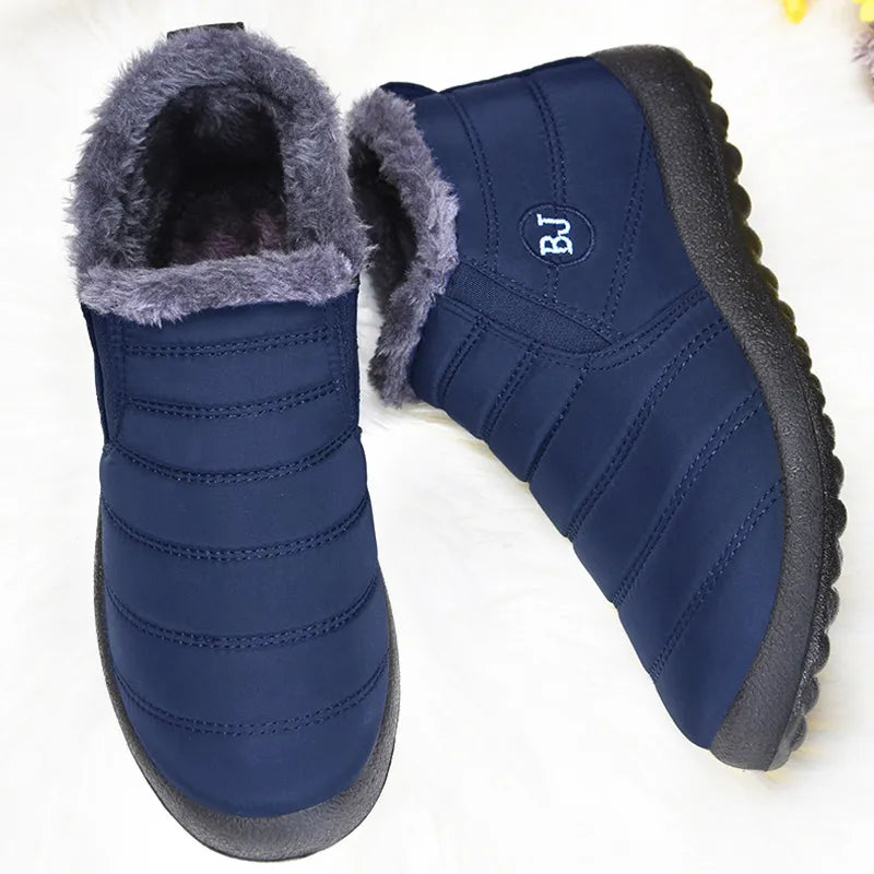 Women Boots Lightweight Winter Shoes For Women 2022 Ankle Boots Snow Botas Mujer Black Couple Waterproof Winter Boots Plus Size - Sellinashop