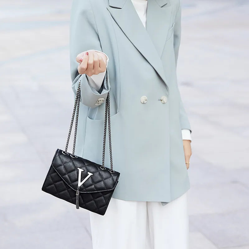 Black Luxury Handbags And Purse For Women - Sellinashop