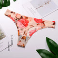 Women ruffles Underwear Invisible Seamless T Panties G-String Female Sexy Thongs Intimates Lingerie Ladies Briefs 1pcs dzk18 - Sellinashop